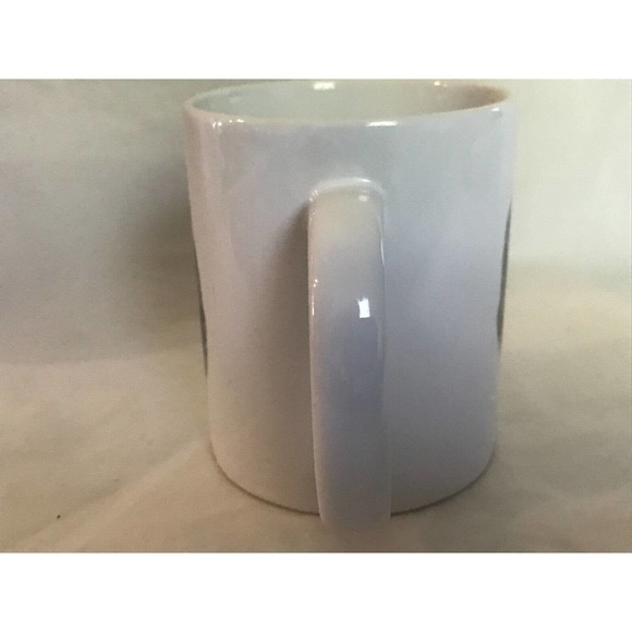 ORCA Coatings "Black Cat" coffee/tea white mug/Cup HTF - Picture 4 of 9